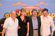 Regisseur Joseph Vilsmeier, Lisa Maria Potthoff, Franz Xaver Kroetz, MichaelBully Herbig (Foto: MartiN Schmitz)